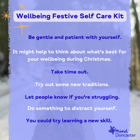 Doncaster Mind - Wellbeing Festive Self Care Kit