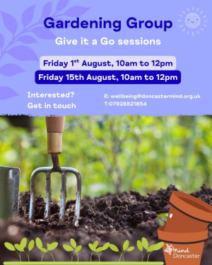Gardening Group Give it a Go sessions